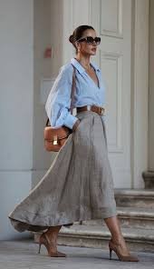 Discover 240 Elegant fashion for women and over 50 classy outfits ideas | elegant spring linen pantsuit, suit and hat, white long sleeve daywear outerwear and more